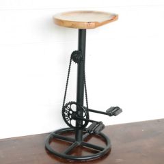 Industrial Pedal Bar Stool
