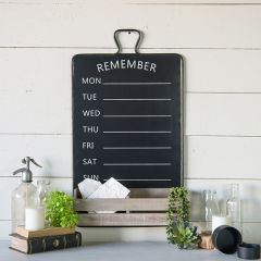 Weekly Chalkboard Planner