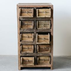 Vintage Brick Mold Cabinet