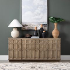 Modern Farmhouse Painted Wood Sideboard
