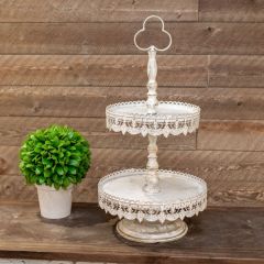 Romantic 2 Tier Tray
