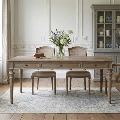 3 Drawer French Country Dining Table