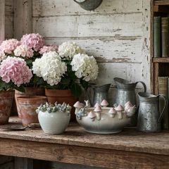 Secret Garden Stoneware Planter