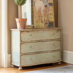 Distressed 3 Drawer Server Table