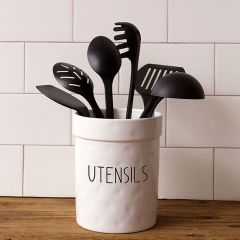 Simple Farmhouse Utensil Crock