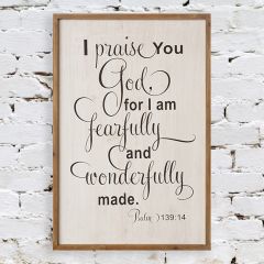 Psalm 139 Wall Decor