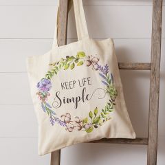 Keep Life Simple Tote Bag