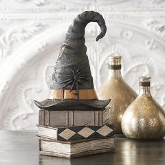 Witch Hat on Books Decor