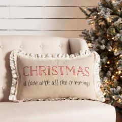 Christmas Is Love Accent Pillow