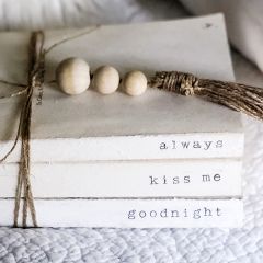 Kiss Me Goodnight Book Stack