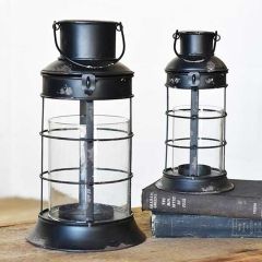 Harbor Candle Lantern Set of 2