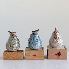 Decorative Stoneware Chicken Set of 3
