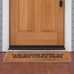 Good Kind Of Weird Natural Coir Doormat