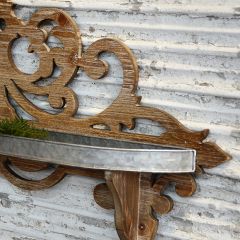 Scroll Fretwork Wall Shelf