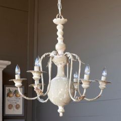 Windsor Style Rustic Chandelier