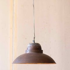 Iron Dome Pendant Light