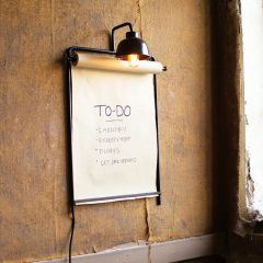 Wall Lamp Note Roll Wall Sconce