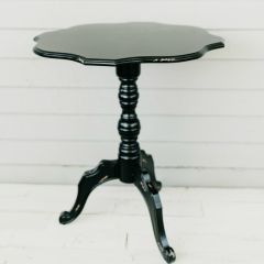 Farmhouse Pedestal Accent Table