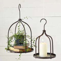 Hanging Plant Shelf Set of 2
