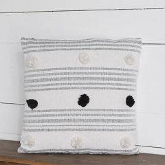 Pom Pom Stripes Pillow