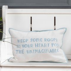 Reversible Inspirational Accent Pillow