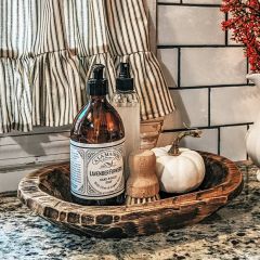 Stained Wood Bowl 15 Inch