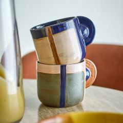 Abstract Classics Stoneware Mug Assorted Set of 2