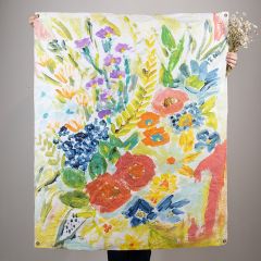 Abstract Floral Paper Wall Art