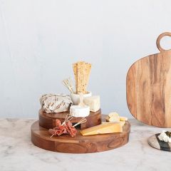 Acacia Wood Round Display Riser