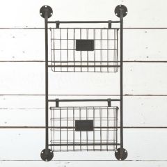 Metal Wall Storage Rack