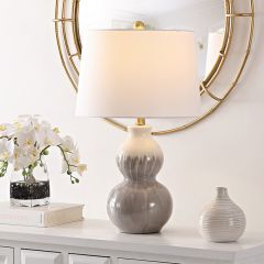 Gourd Silhouette Ceramic Lamp