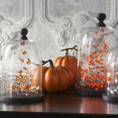 LED Pumpkin Garland