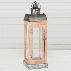 Birch Candle Lantern