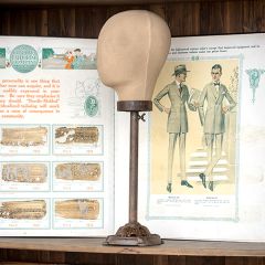 Vintage Inspired Mannequin Head