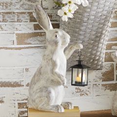 Rabbit Statue With Lantern