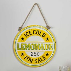 Ice Cold Lemonade Sign