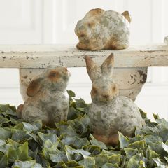 Terracotta Bunnies Set of 3