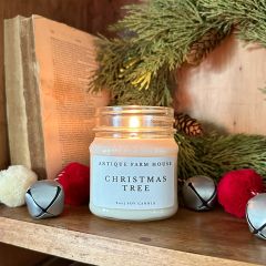 AFH Exclusive Christmas Scented 8oz Mason Jar Candle