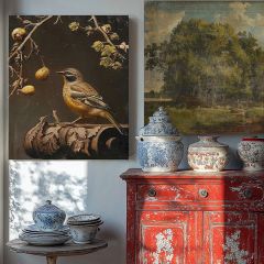 Patina Vie Edwin Cotton Canvas Print