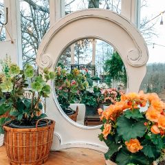 AFH Exclusive Huge Distressed Wall Mirror