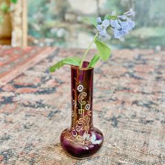 AFH True Vintage Amethyst Glass Vase