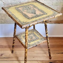 AFH True Vintage Bamboo Art Table