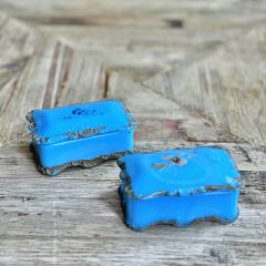 AFH True Vintage Blue Trinket Box Set of 2