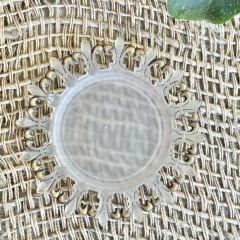 AFH True Vintage Fleur De Lis Plate