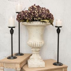 Aged Ceramic Farmhouse Urn Planter