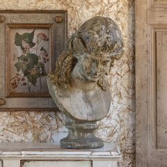 Aged Classics Female Bust Statue