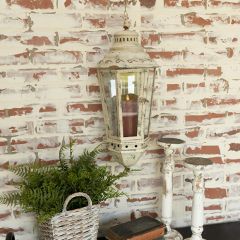 Aged Classics Hanging Candle Lantern