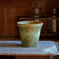 Aged Garden Pot 7 Inch