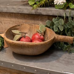 Aged Rustic Scoop Bowl