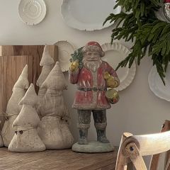 Aged Santa With Gifts Figurine